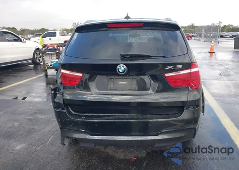 2015 BMW X3 Sdrive28I z USA, uszkodzony, nr VIN 5UXWZ7C55F0M83377